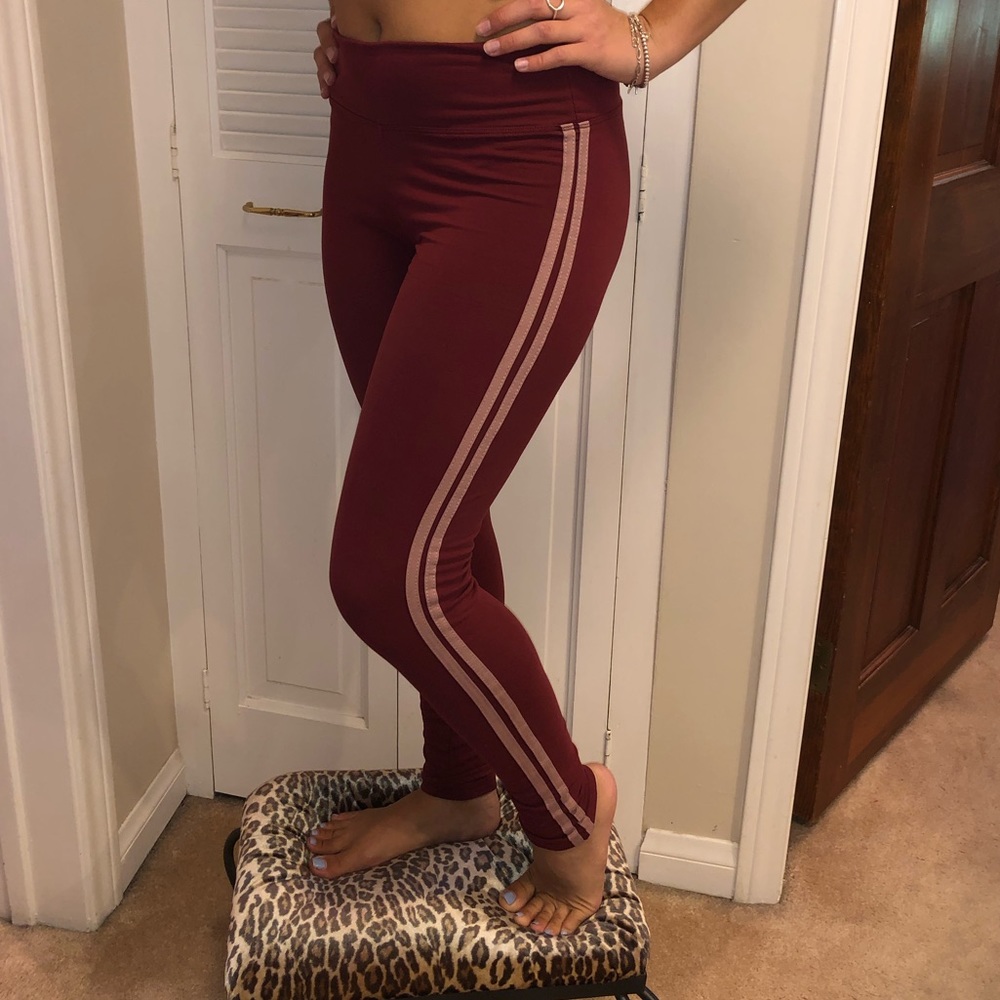 🌀Maroon Leggings